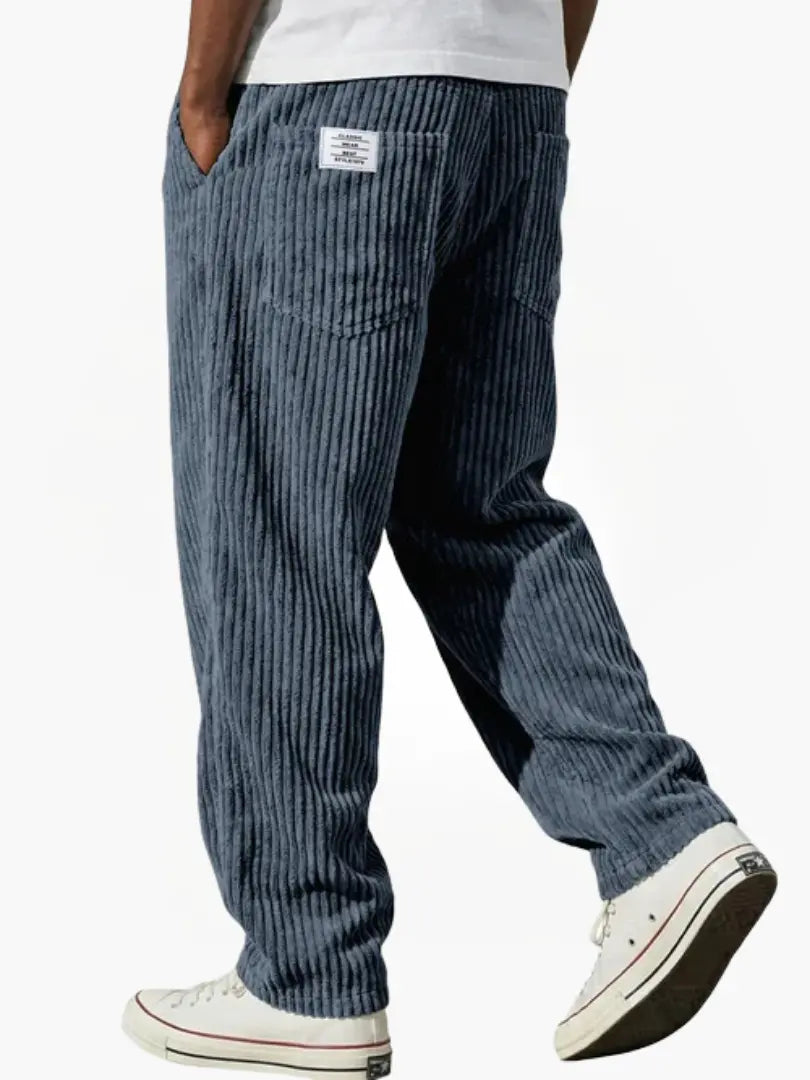 Laurent | Elegante Locker Sitzen Herrenhose aus Hochwertigem Cord 2