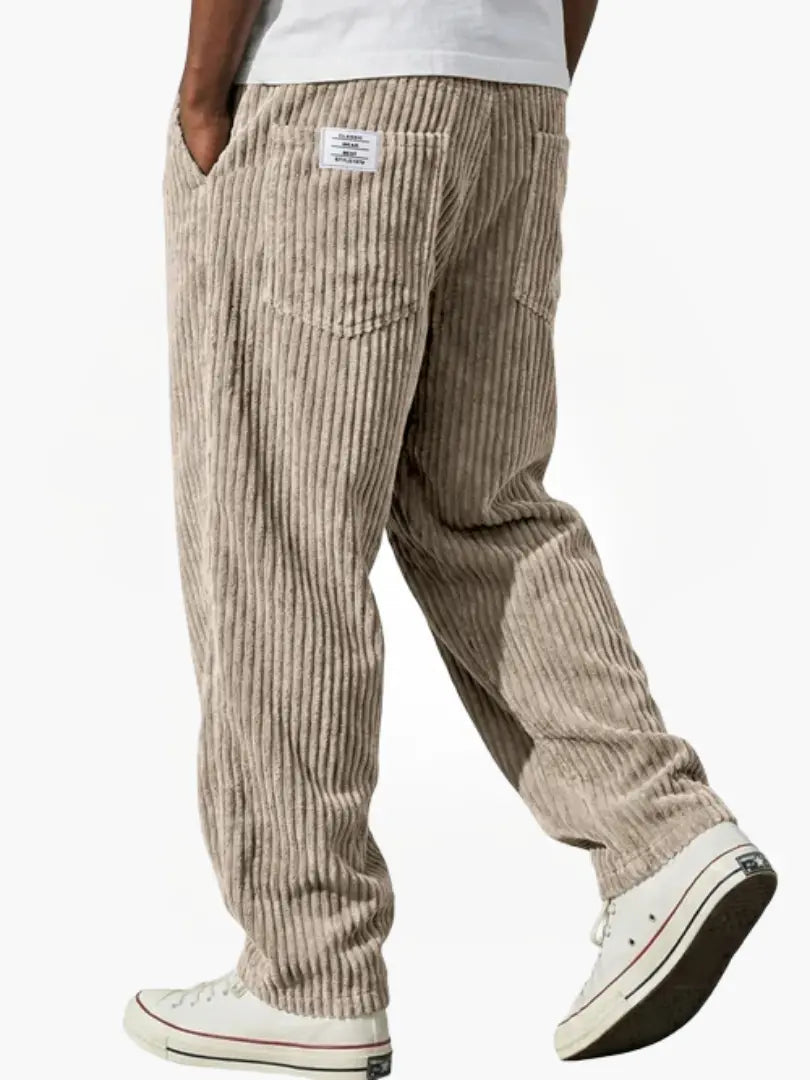 Laurent | Elegante Locker Sitzen Herrenhose aus Hochwertigem Cord 3