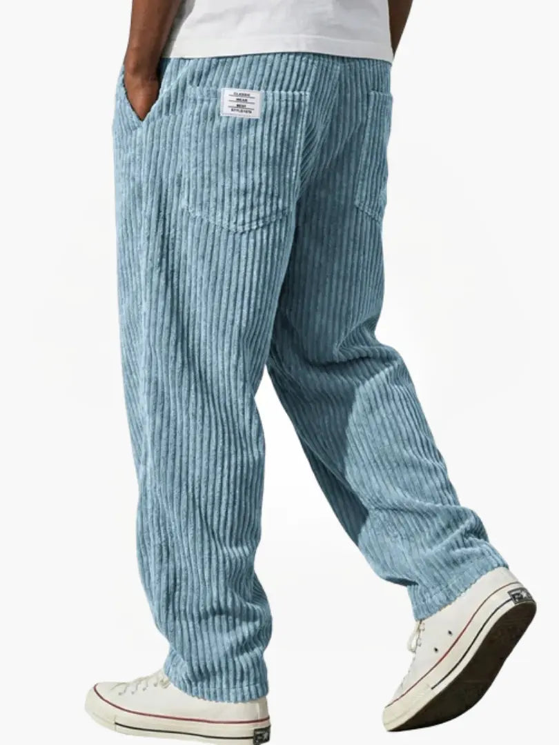 Laurent | Elegante Locker Sitzen Herrenhose aus Hochwertigem Cord 4