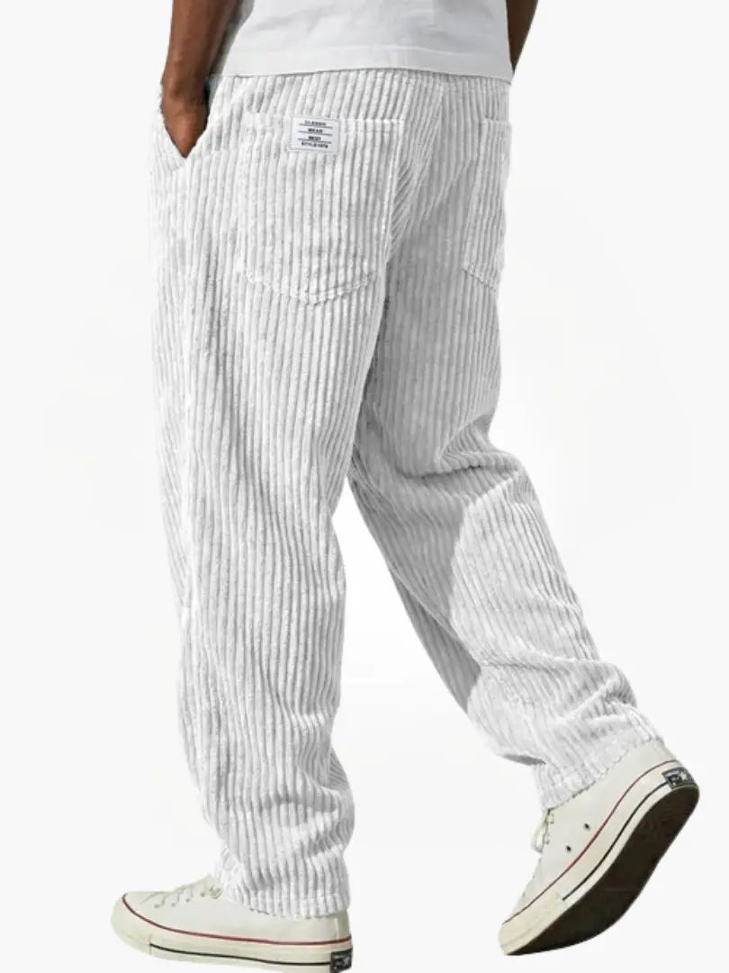 Laurent | Elegante Locker Sitzen Herrenhose aus Hochwertigem Cord 6
