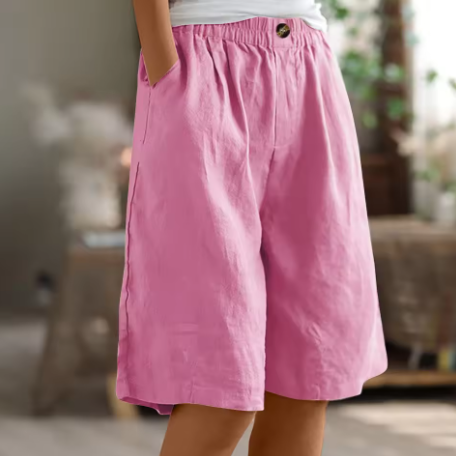 Lena | Damen Shorts Kurze Hosen Lässig Atmungsaktiv Sommer Style 4