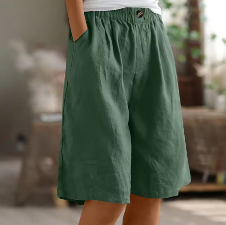 Lena | Damen Shorts Kurze Hosen Lässig Atmungsaktiv Sommer Style 8