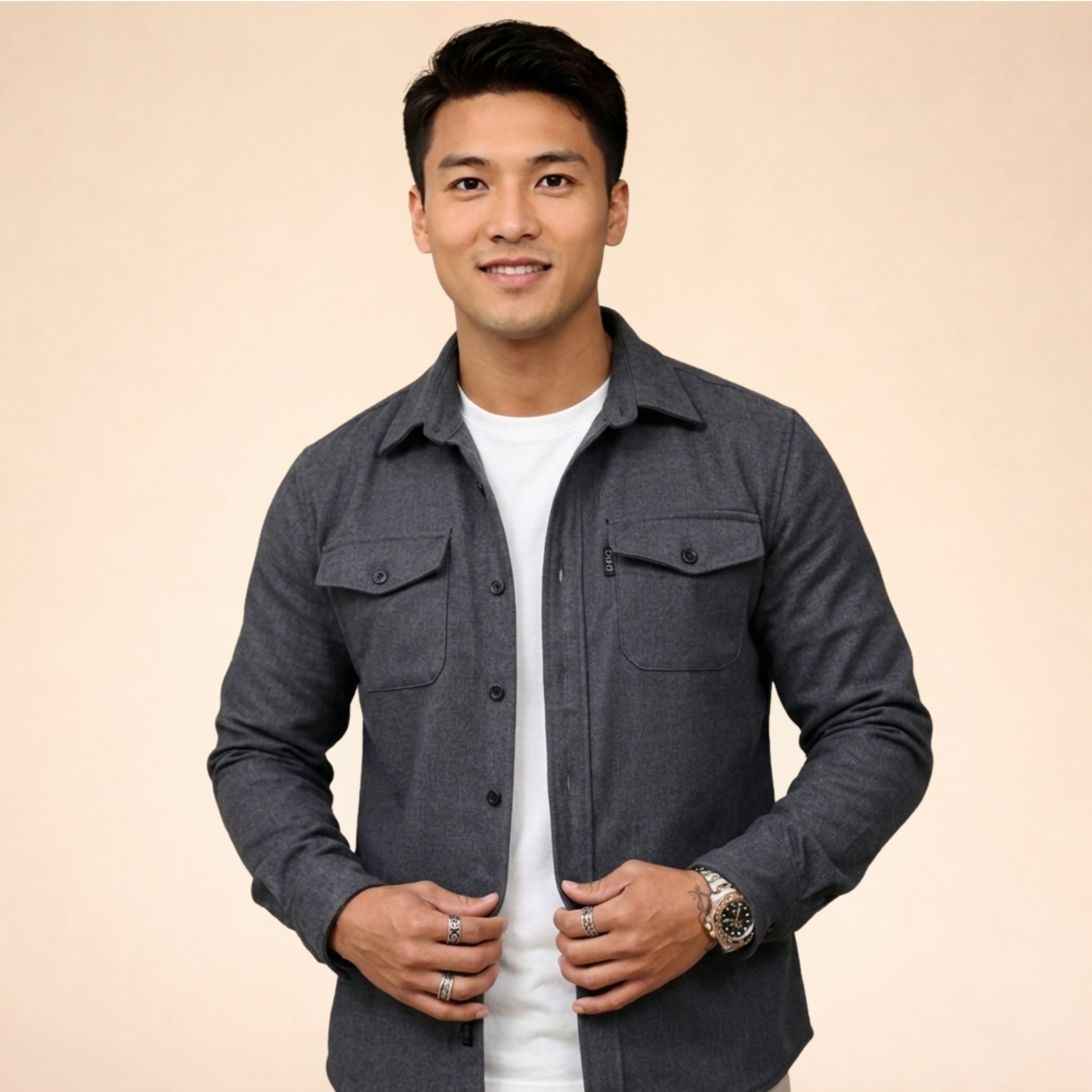 Lennox | Hemdjacke Herren Atmungsaktiv Stylisch Komfortabel Casual Fit 8