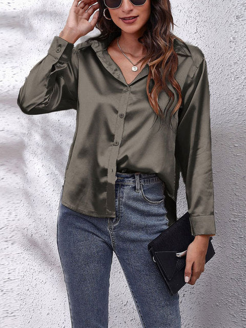 Liana | Elegantes, Lockeres Damen Hemd Langarm – Stilvoll &amp; Vielseitig 14