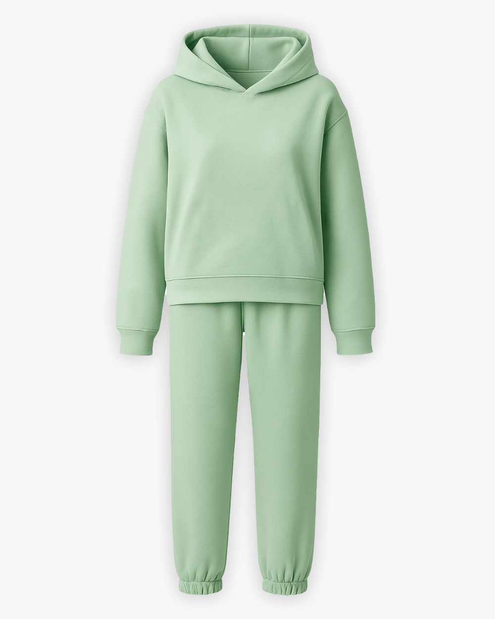 Lockerer Jogginganzug mit Kapuze und Bündchen