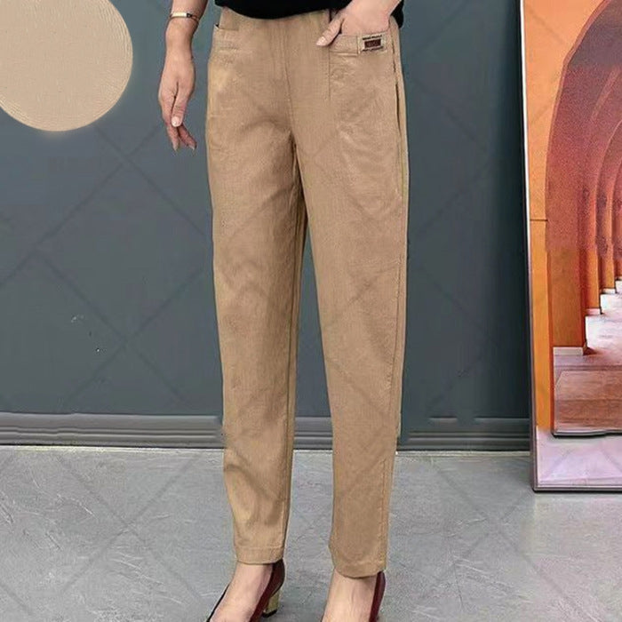 Lina | Damenhose – Atmungsaktiv, Elegant & Vielseitig in Weiß 0