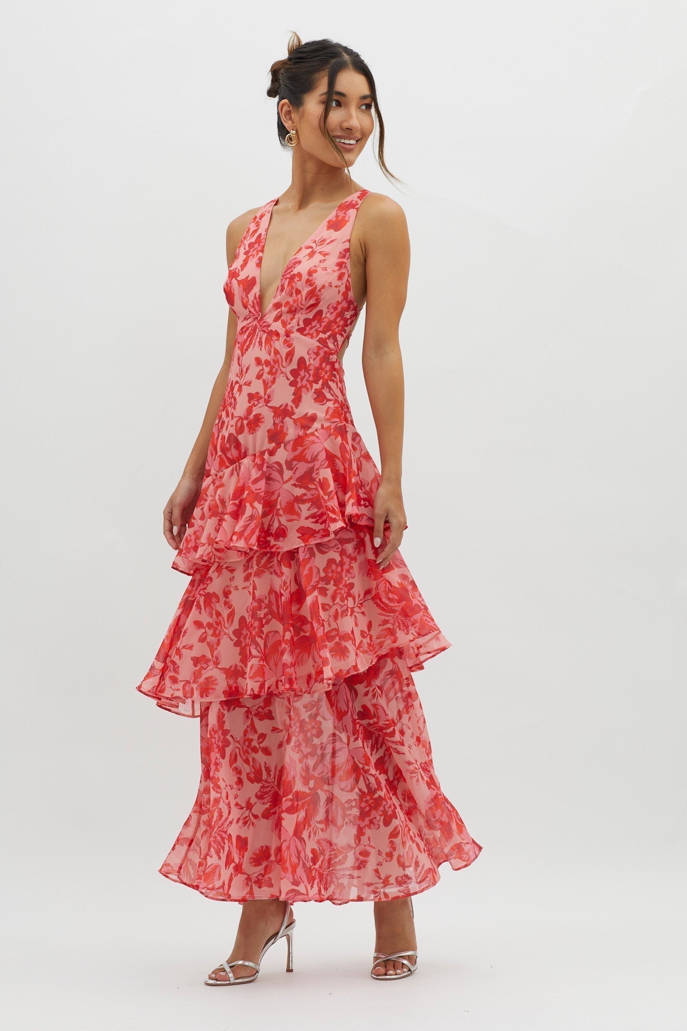 Lina | Elegantes Maxikleid für Damen – Romantisch & Fließend für Sommer und Festlichkeiten 0