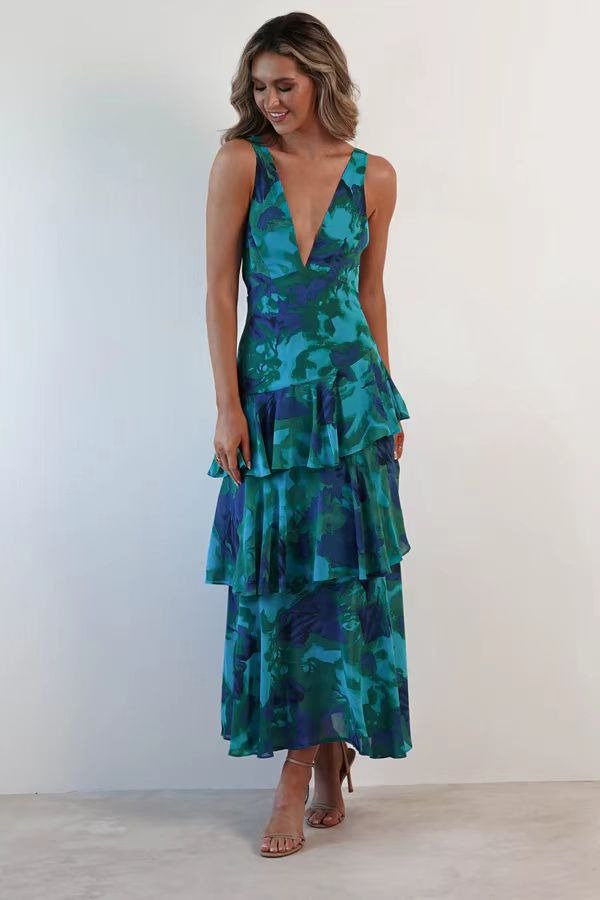 Lina | Elegantes Maxikleid für Damen – Romantisch & Fließend für Sommer und Festlichkeiten 12