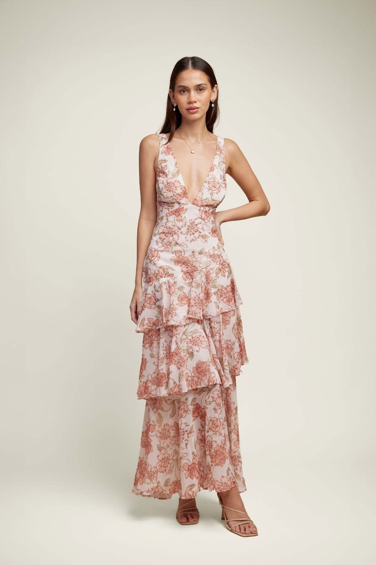 Lina | Elegantes Maxikleid für Damen – Romantisch & Fließend für Sommer und Festlichkeiten 13