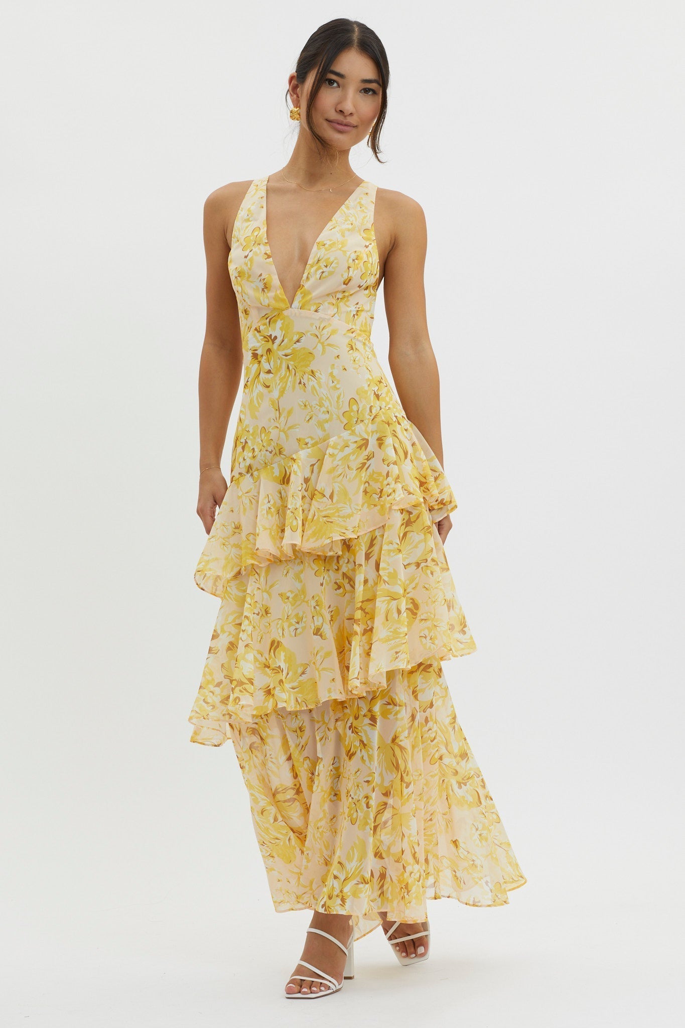 Lina | Elegantes Maxikleid für Damen – Romantisch & Fließend für Sommer und Festlichkeiten 5