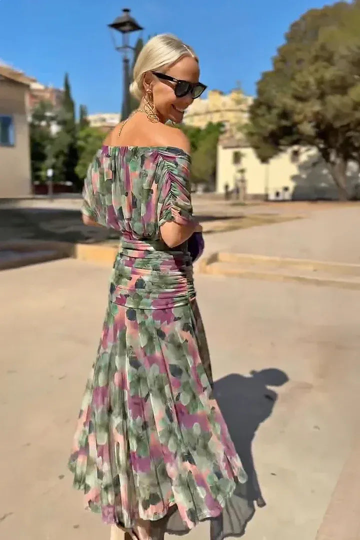 Lina | Elegantes, Fließendes & Feminines Festliches Kleid für Damen 4