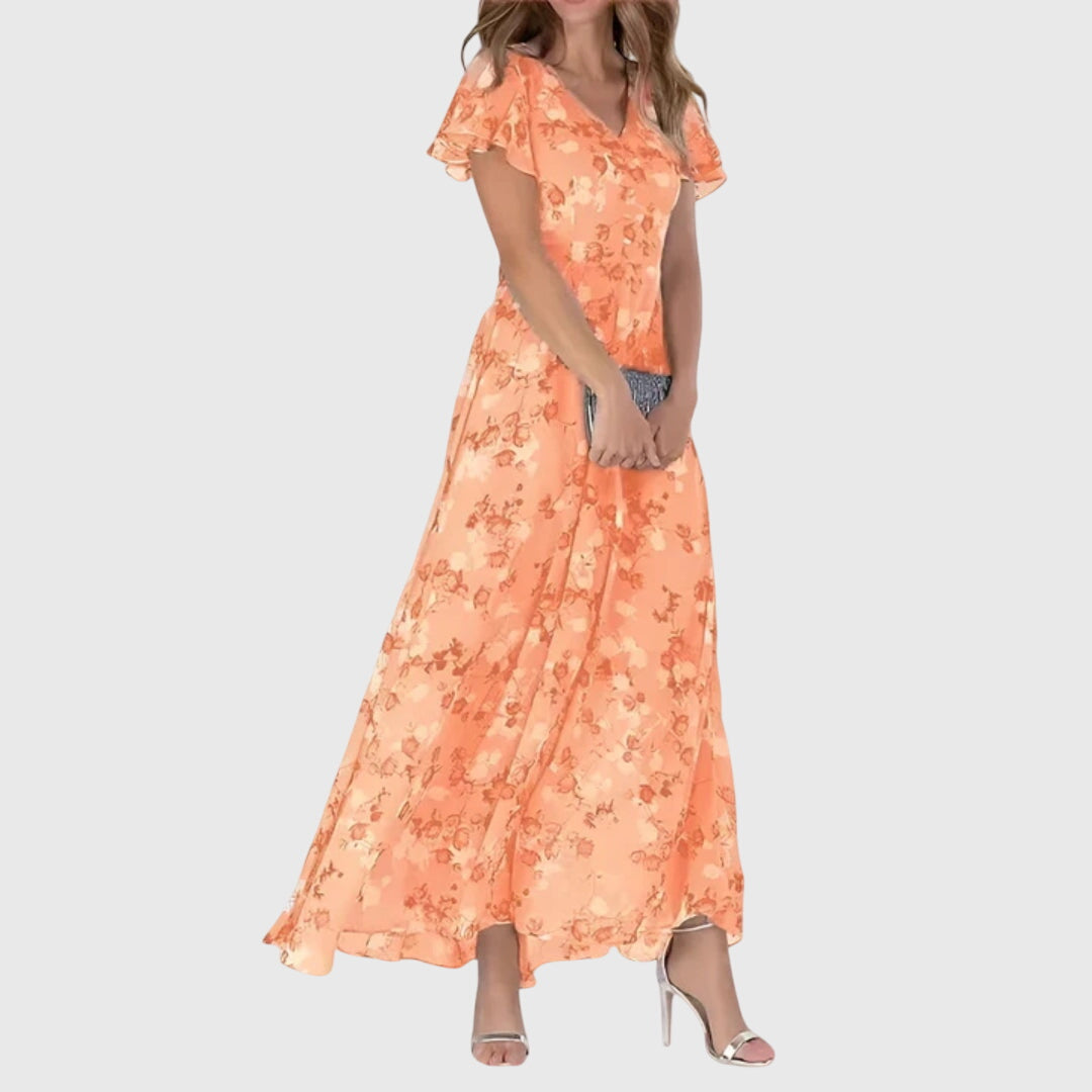 Lina | Figurschmeichelndes, Elegantes Damenkleid für Hochzeitsgast & Festliche Anlässe 0