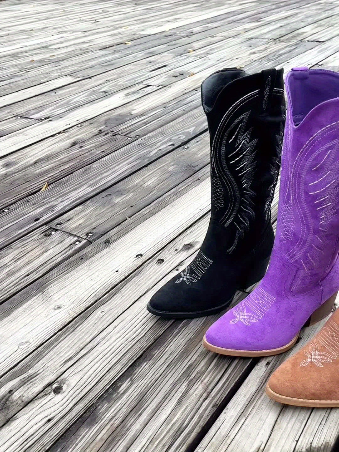 Lith™ | Mitternachtslederstiefel Wildleder Eleganter Knöchelhoch 4