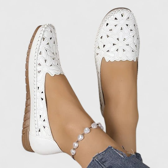 Livia | Atmungsaktive, Bequeme & Stilvolle Damen Slip-on-Flats 2
