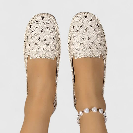 Livia | Atmungsaktive, Bequeme & Stilvolle Damen Slip-on-Flats 7
