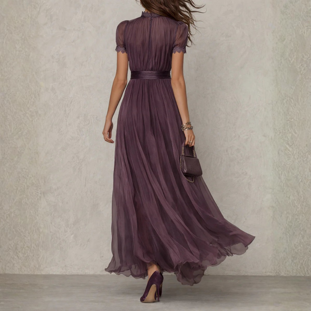 Livia | Elegantes Maxikleid Langarm für Festliche Anlässe 1