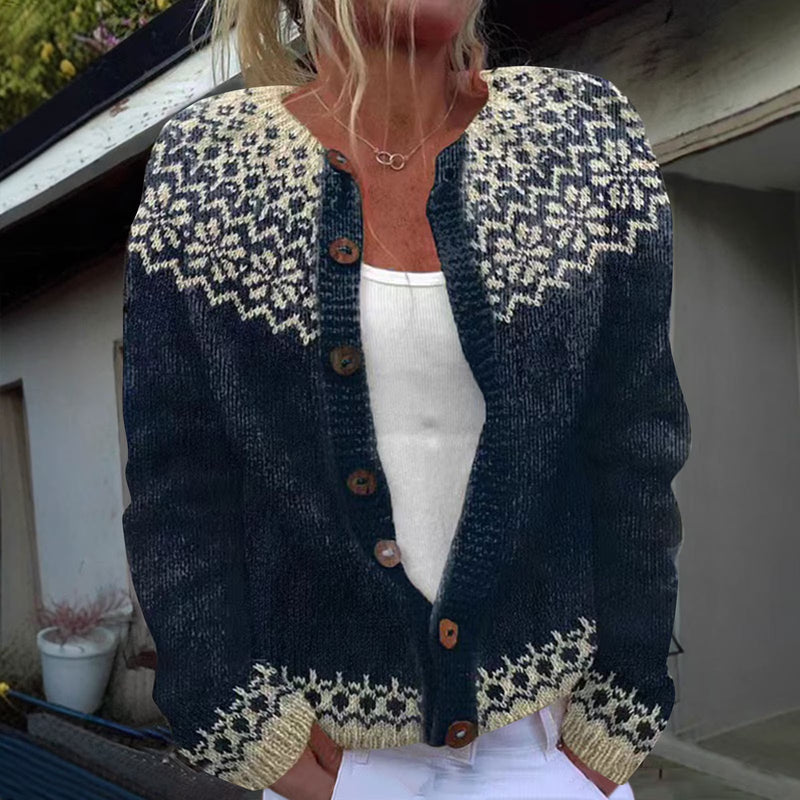 Sophie | Bequeme und praktische Strickjacke