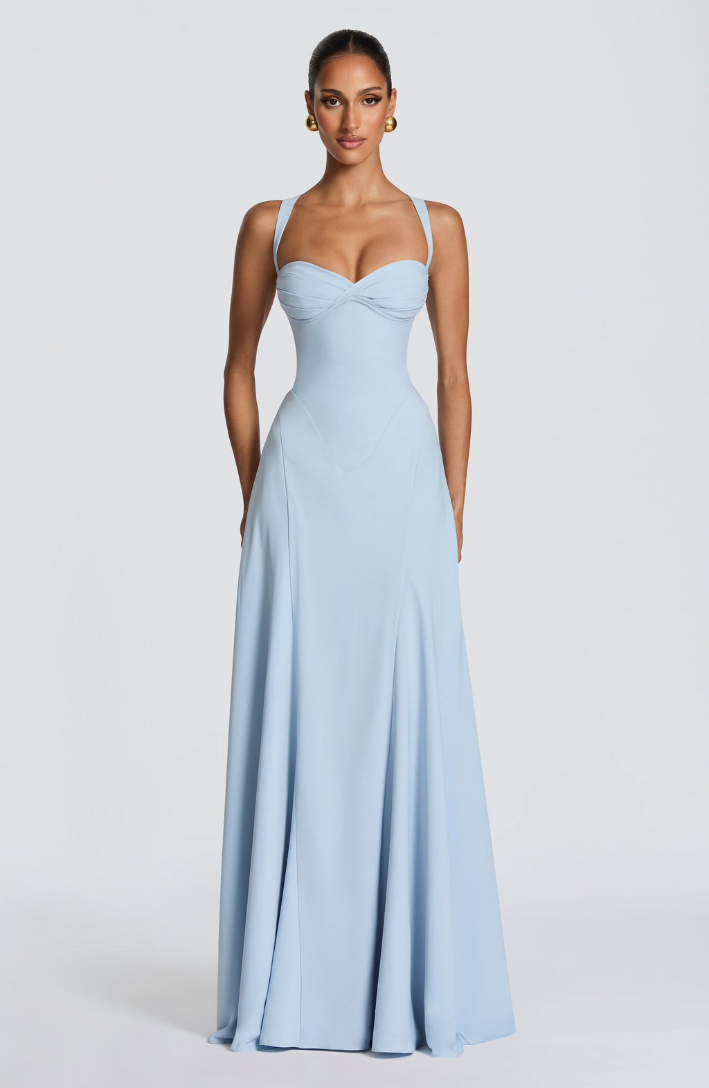 Loretta | Maxikleid Herz-Ausschnitt Elegant Sommer Stil 2