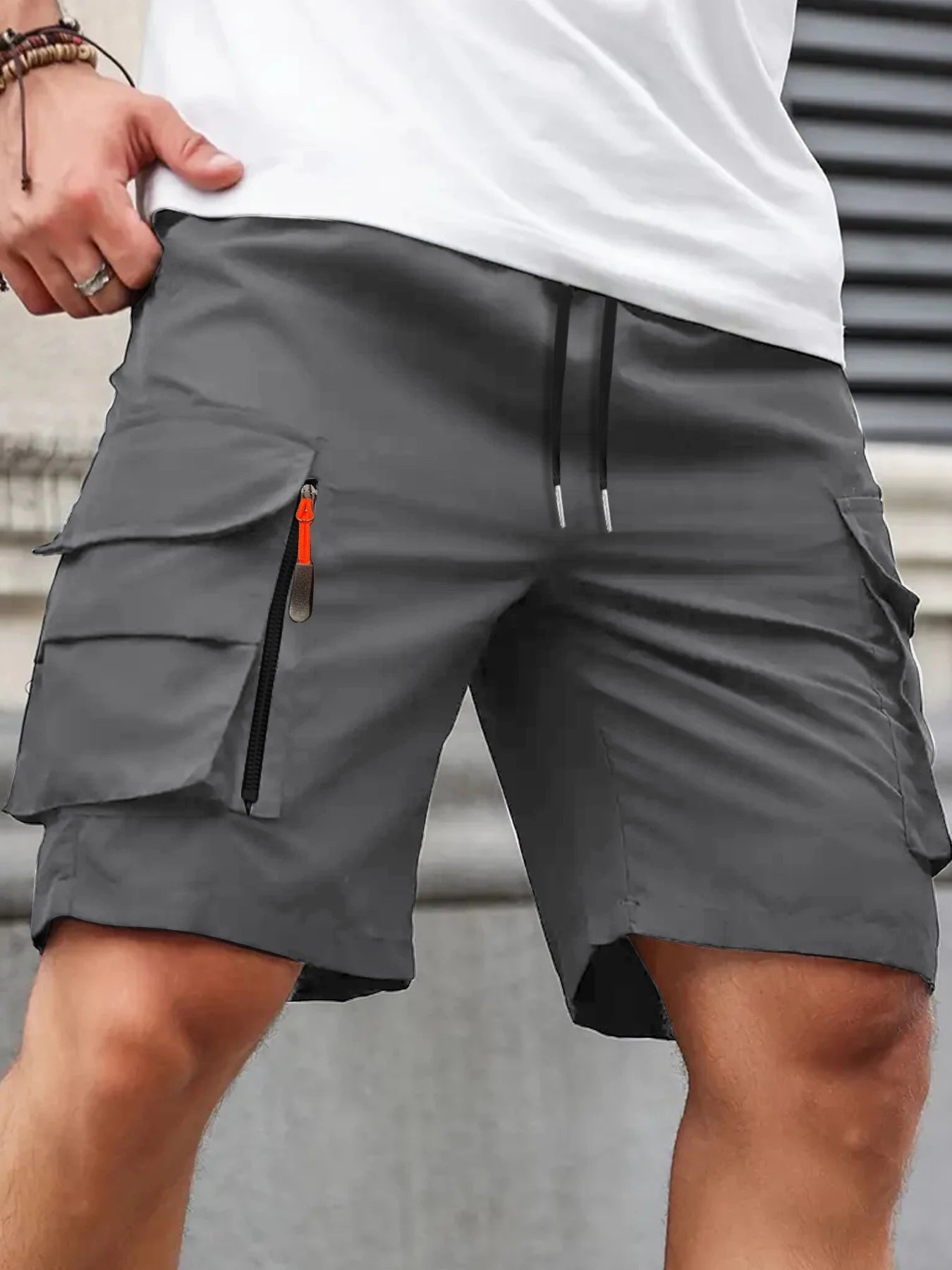Löwe | Leichte, Robuste & Stilvolle Cargo Shorts Herren für Aktive Abenteuer 0
