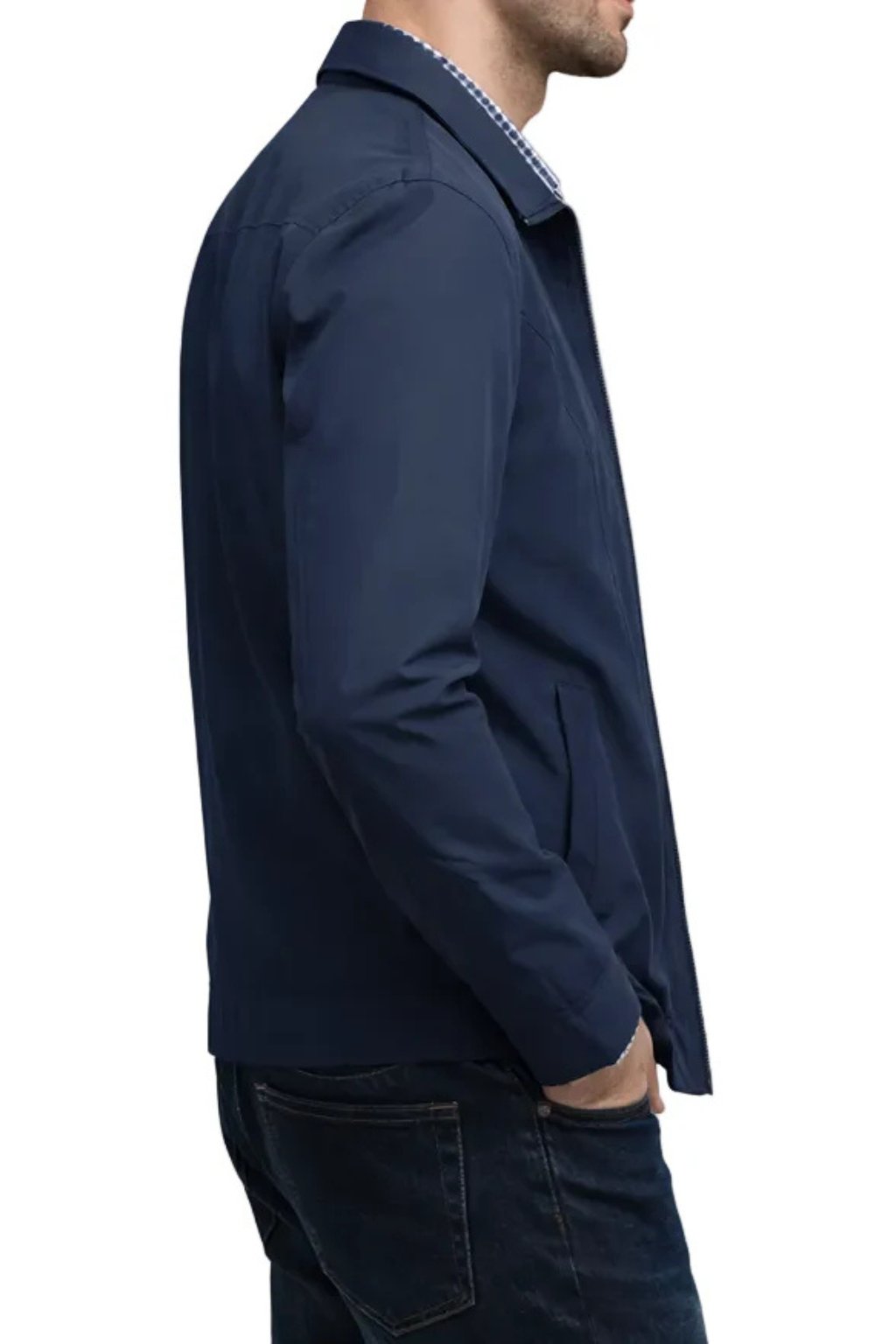 Luca | Klassische, Stilvolle &amp; Bequeme Herren-Harrington-Jacke 2