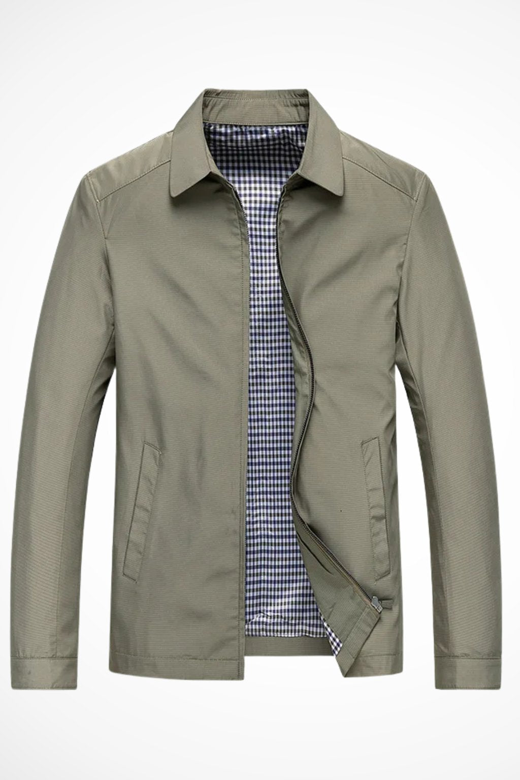 Luca | Klassische, Stilvolle &amp; Bequeme Herren-Harrington-Jacke 7