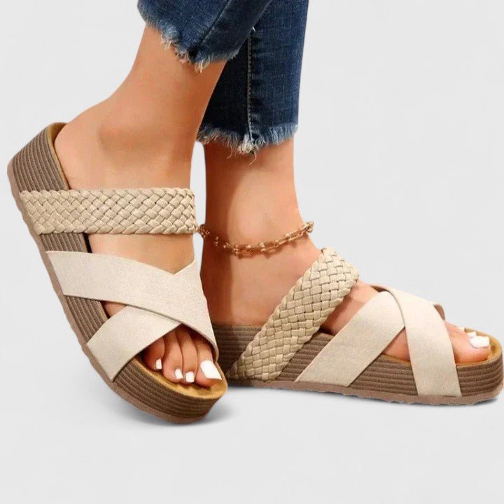Luna | Bequeme orthopädische Plateau-Sandalen 3