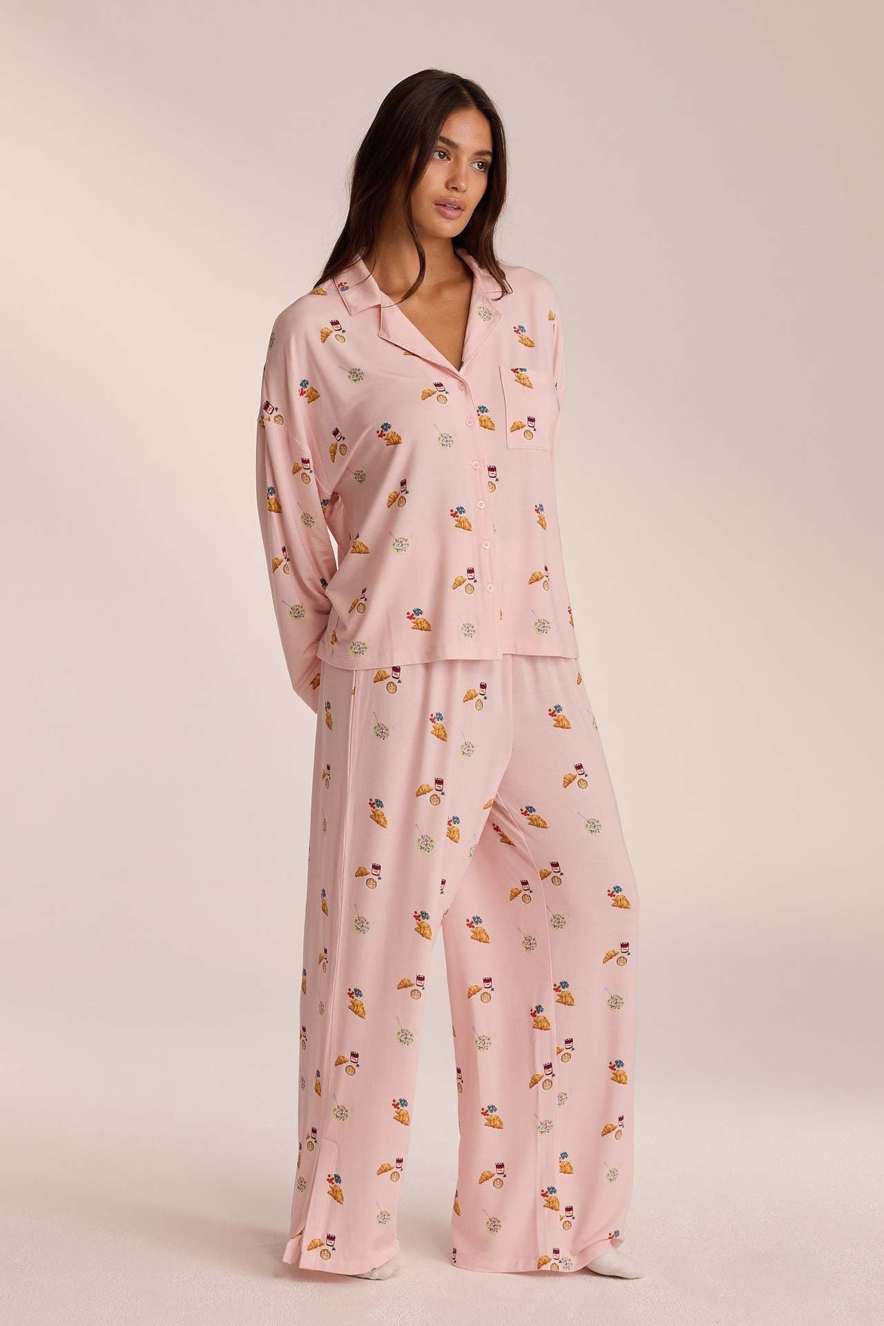 Luna | Verspielt Komfortables Pyjama Set Damen für Gemütliche Morgenstunden 0