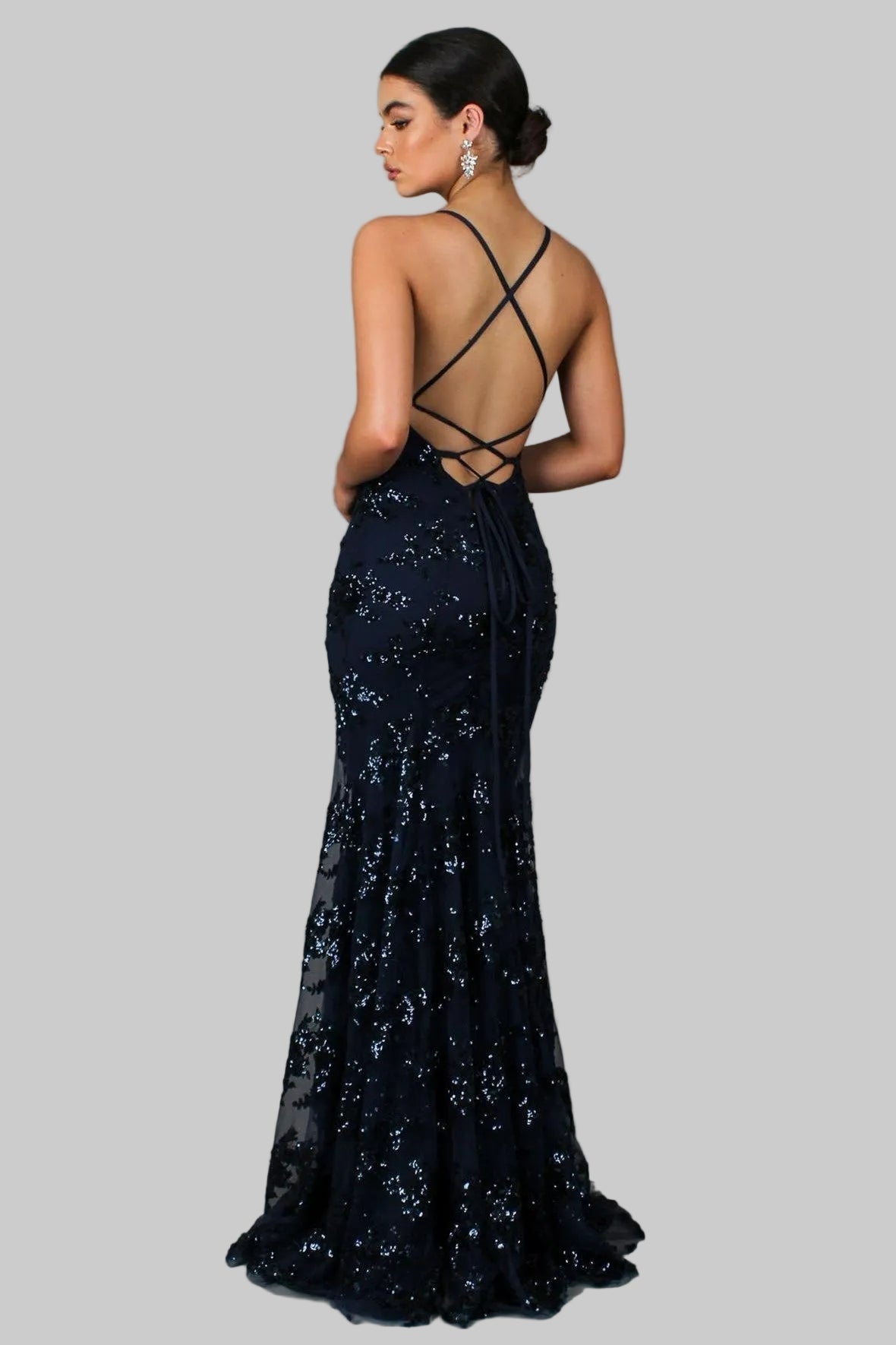 Lunara | Glamouröses V-Ausschnitt Maxikleid Sommer für Damen 1