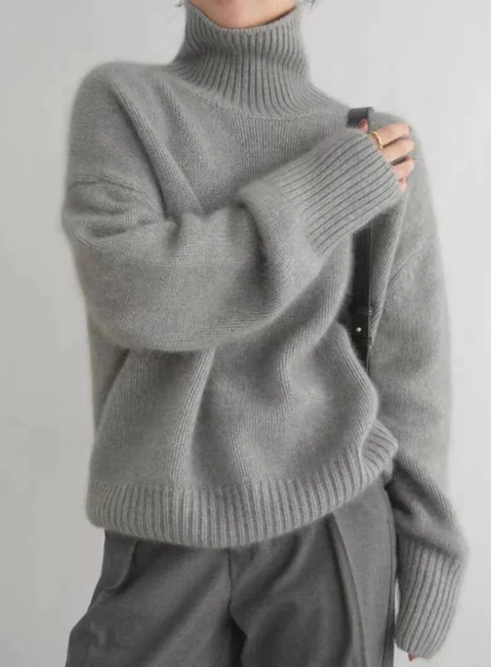 Luné | Weicher Rollkragenpullover 4