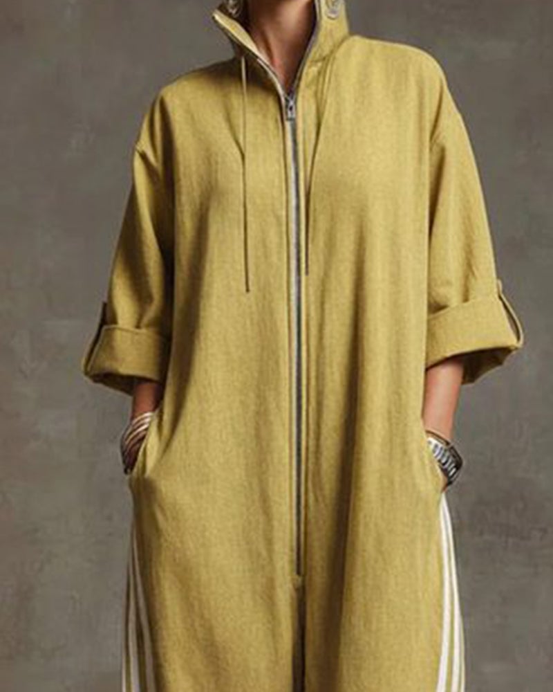 Lurelle | Sportlicher, Bequemer &amp; Stilvoller Jumpsuit mit Reißverschluss 6