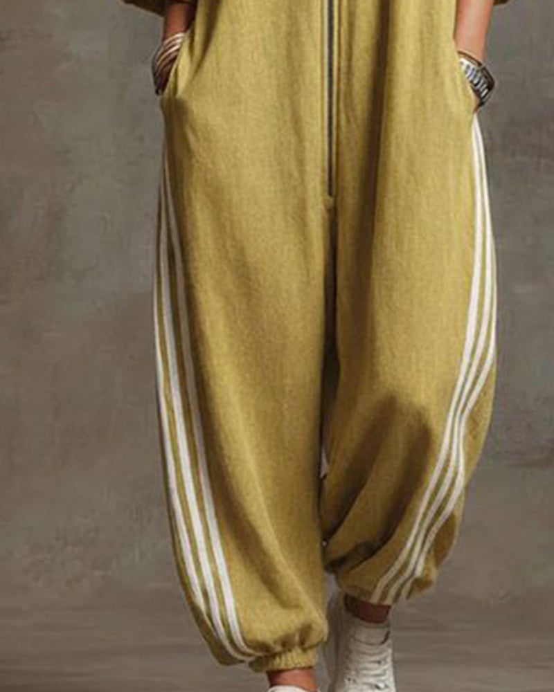 Lurelle | Sportlicher, Bequemer &amp; Stilvoller Jumpsuit mit Reißverschluss 7