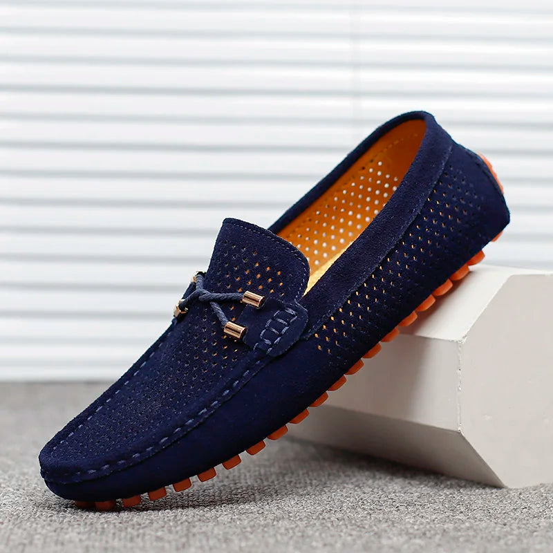 Marco | Herren Slipper Perforiert Atmungsaktiv Elegant Casual Fit 0