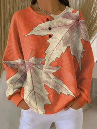 Laura | Weicher und bequemer Damen Waffelstrickpullover