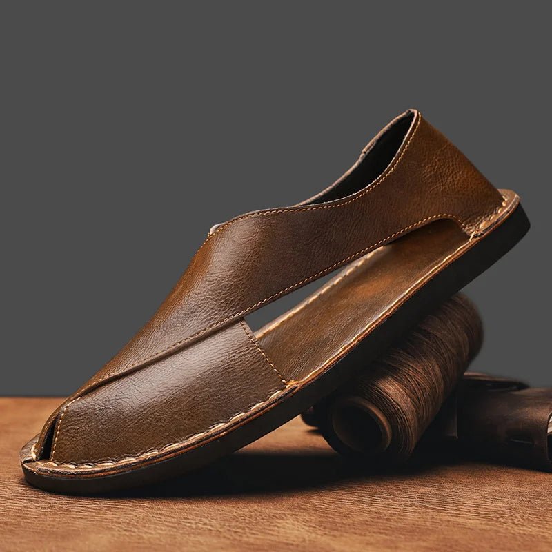 Maro | Elegante & Bequeme Herren Sandalen aus Italienischem Kalbsleder 0