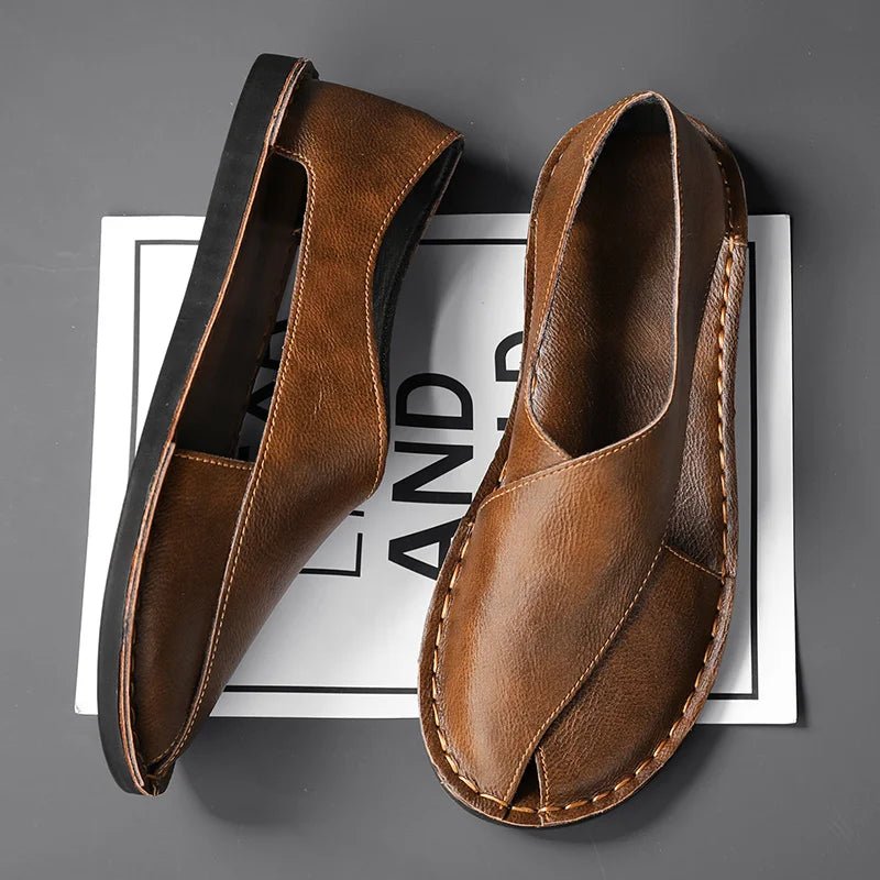 Maro | Elegante & Bequeme Herren Sandalen aus Italienischem Kalbsleder 3