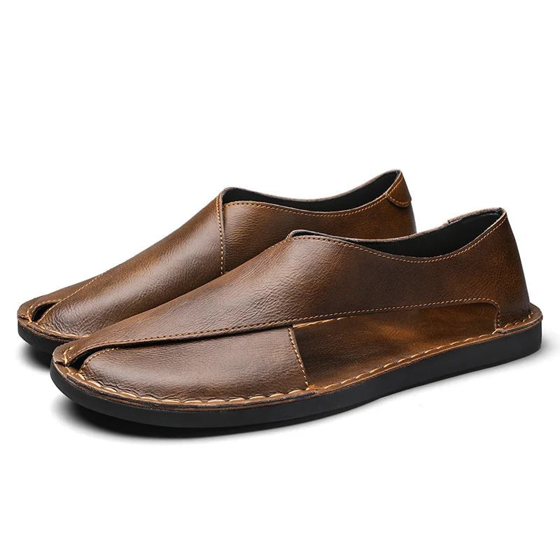 Maro | Elegante & Bequeme Herren Sandalen aus Italienischem Kalbsleder 4