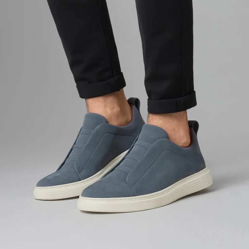 Matteo | Sneaker Damen Wildleder Elegant Slip-On Stil 4