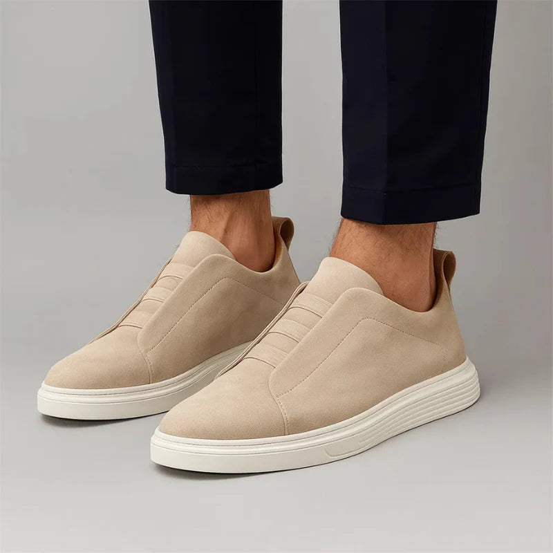 Matteo | Sneaker Damen Wildleder Elegant Slip-On Stil 5