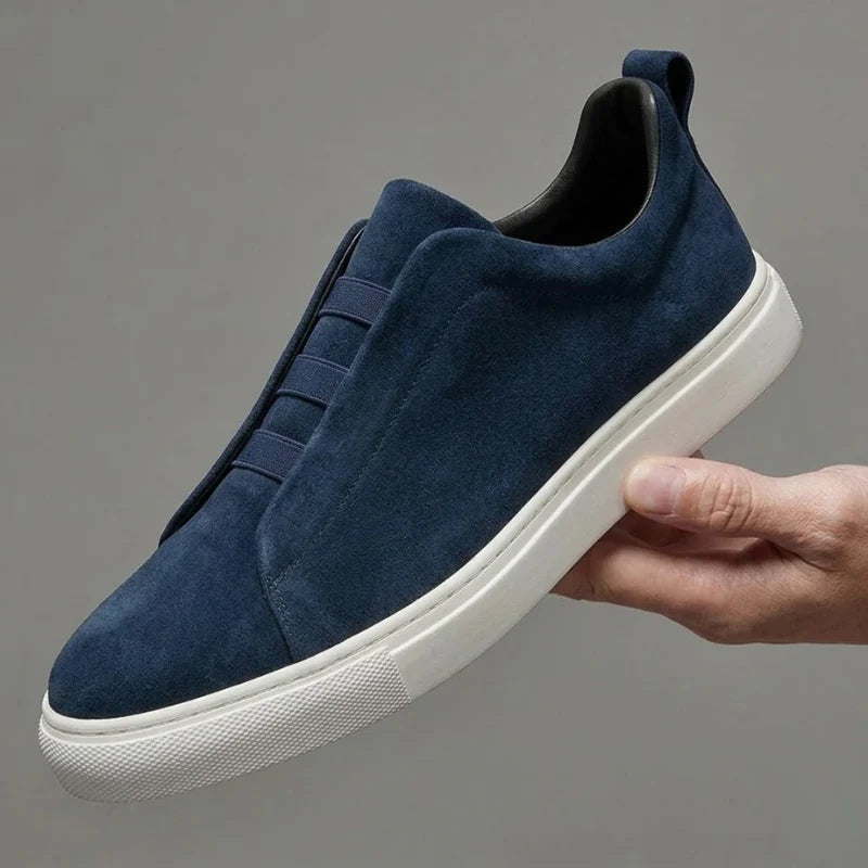 Matteo | Sneaker Damen Wildleder Elegant Slip-On Stil 6