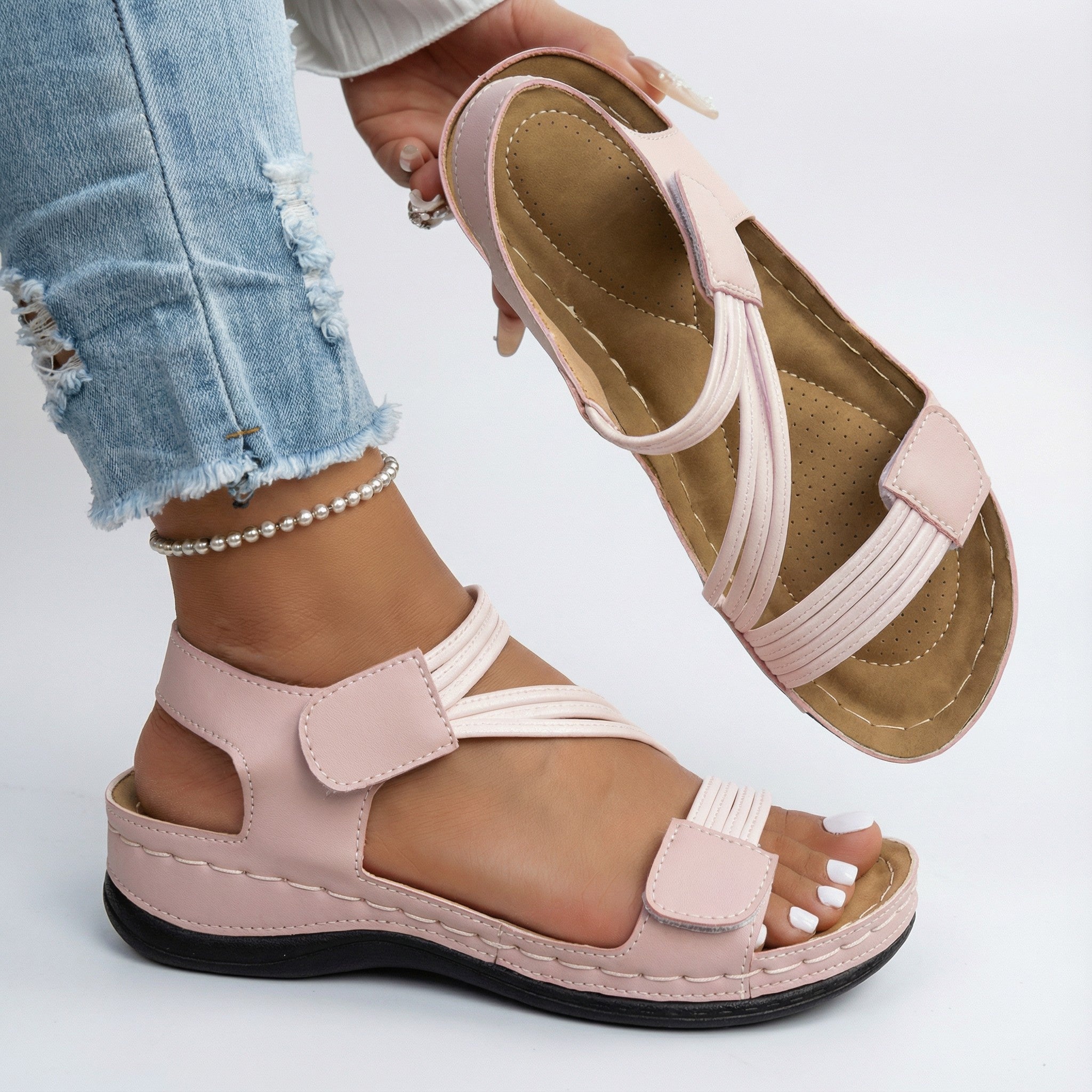 Maya | Komfortsandalen Atmungsaktiv Sommer Leicht Ergonomisch Rutschfest 3