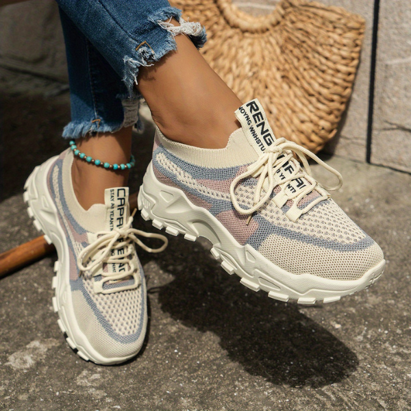 Meadow | Atmungsaktive, Leichte &amp; Bequeme Damen Mesh-Walking-Sneaker 0