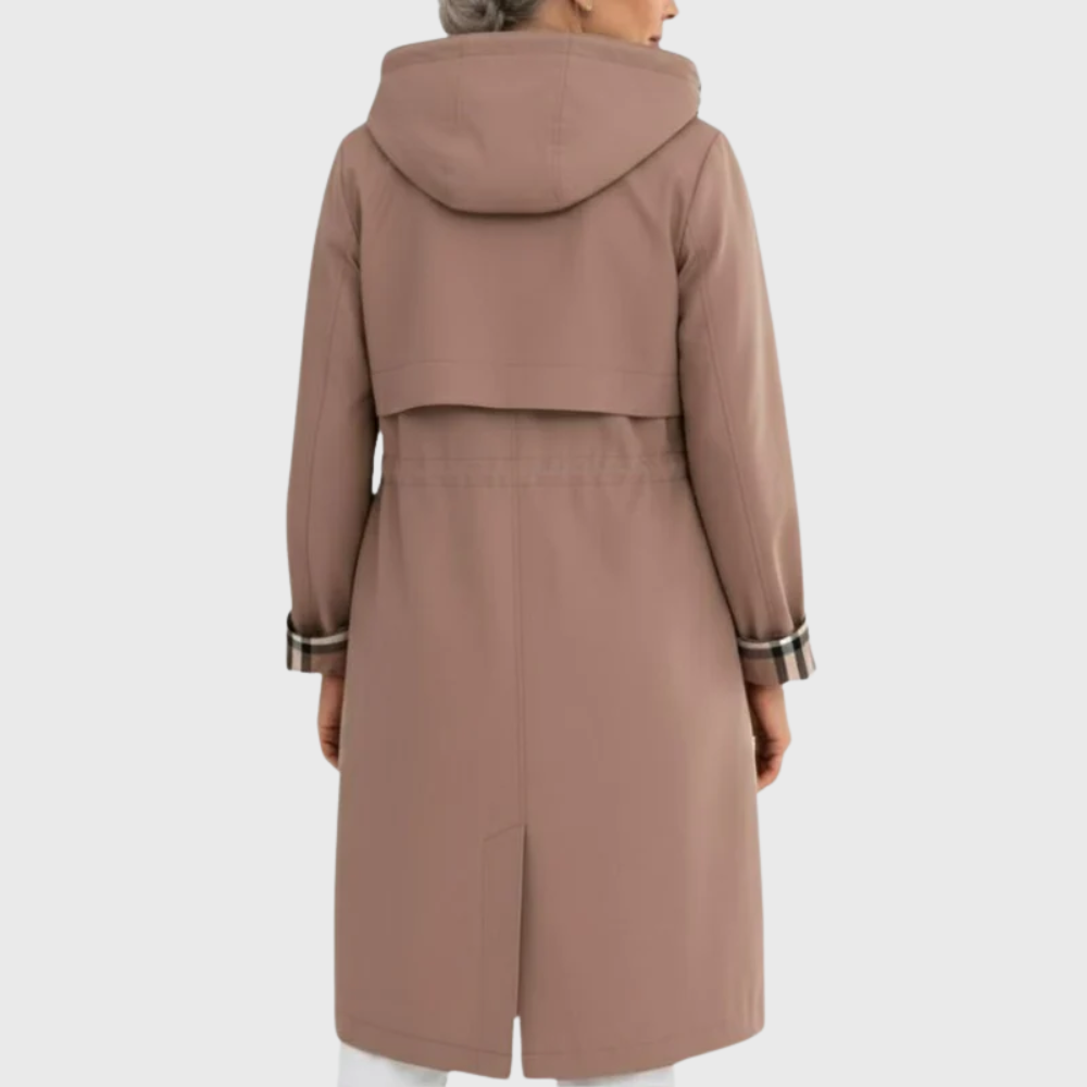 Mika | Lightweight Trench Coat Women Black Tailored Streamlined Fit 2