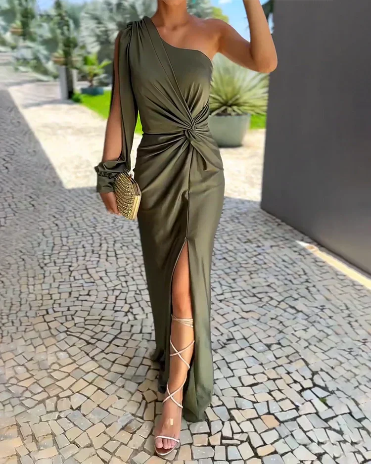 Mila | Hochzeitskleid Plissee Elegant Figurbetont Feminin 0