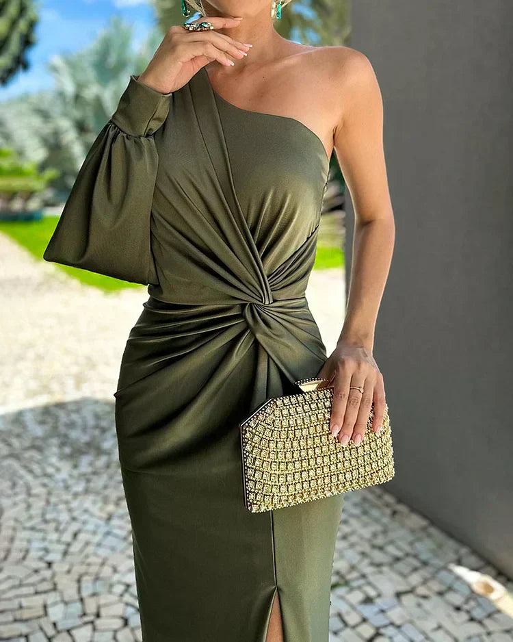 Mila | Hochzeitskleid Plissee Elegant Figurbetont Feminin 1