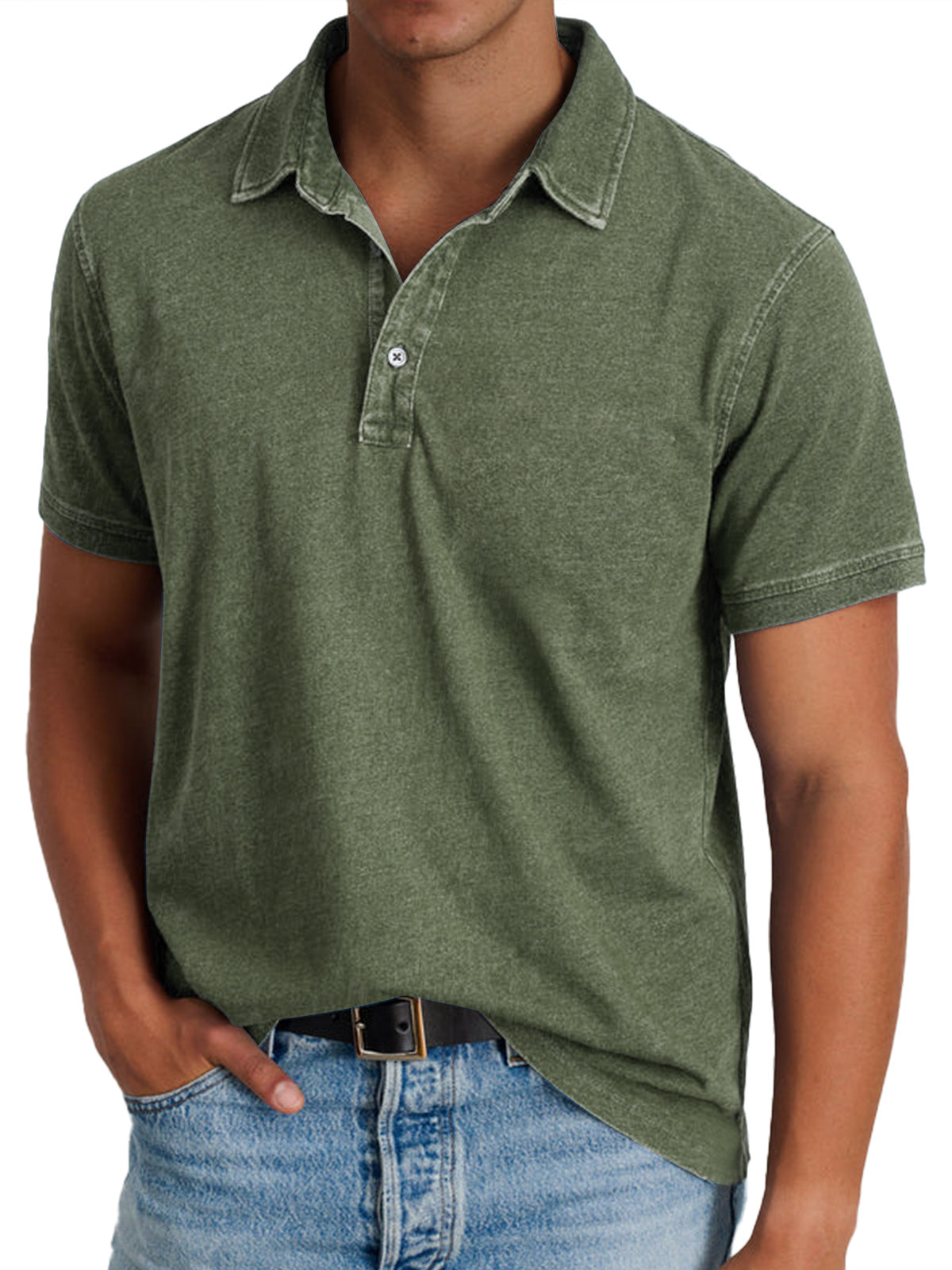 Milan | Poloshirt Herren Atmungsaktiv Elegant Slim Fit 6