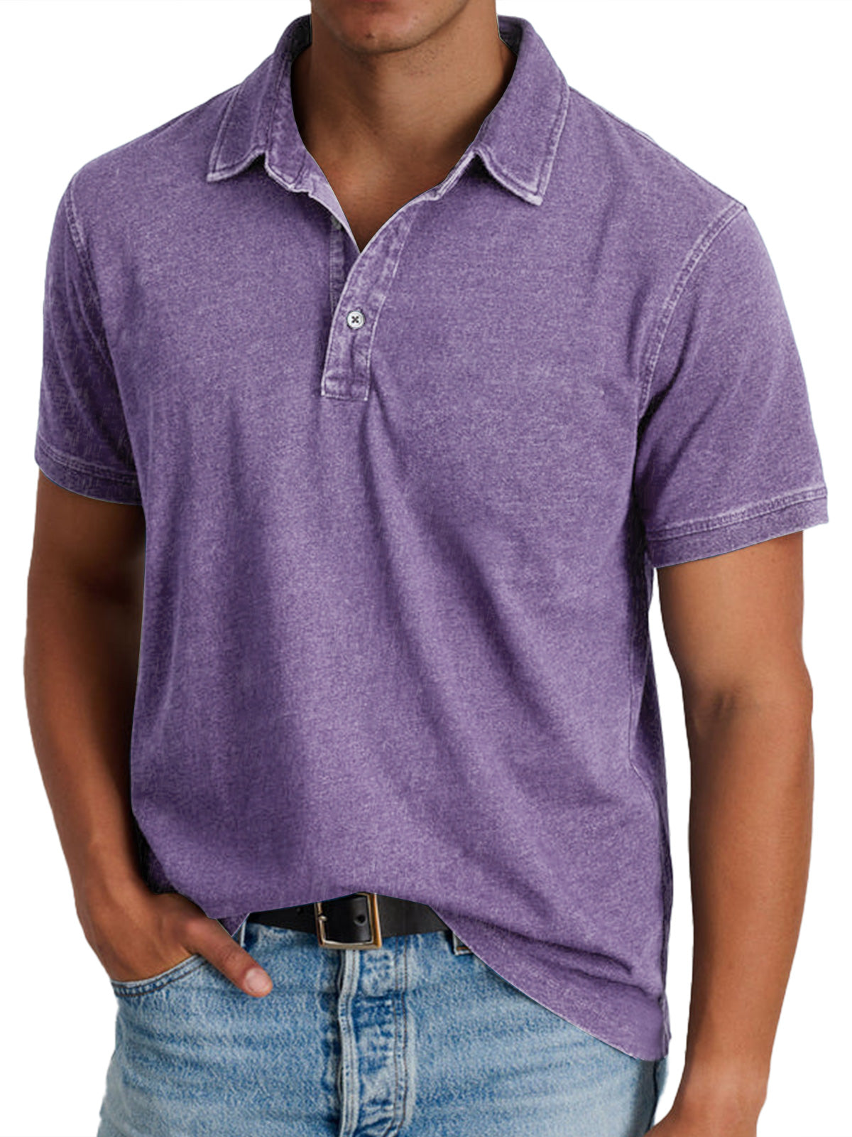 Milan | Poloshirt Herren Atmungsaktiv Elegant Slim Fit 8