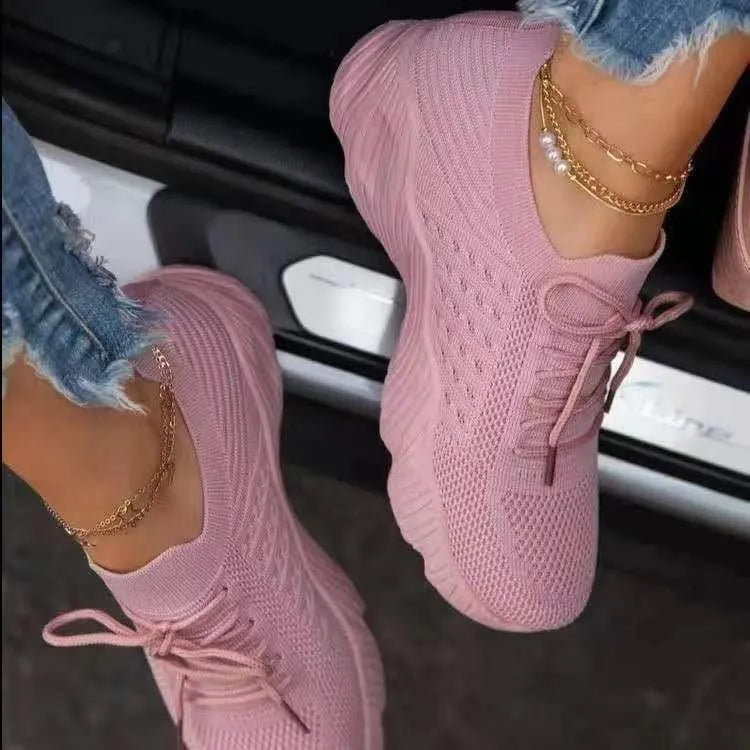 Mira | Atmungsaktive, Bequeme &amp; Flexible Damen Mesh-Sneaker 4