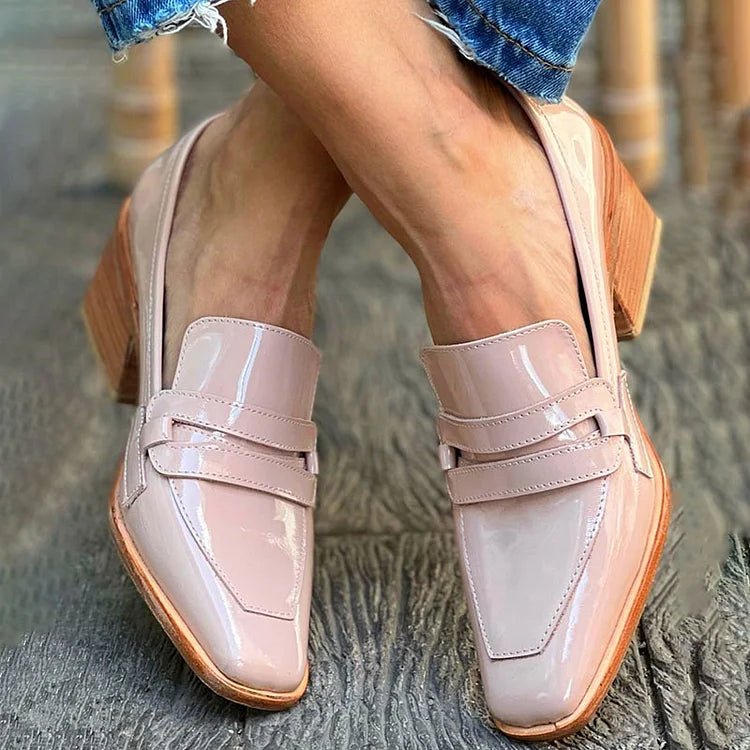 Mira | Elegante, Bequeme Damen Loafer aus Lackleder – Stilvolle Slipper für Jeden Anlass 1