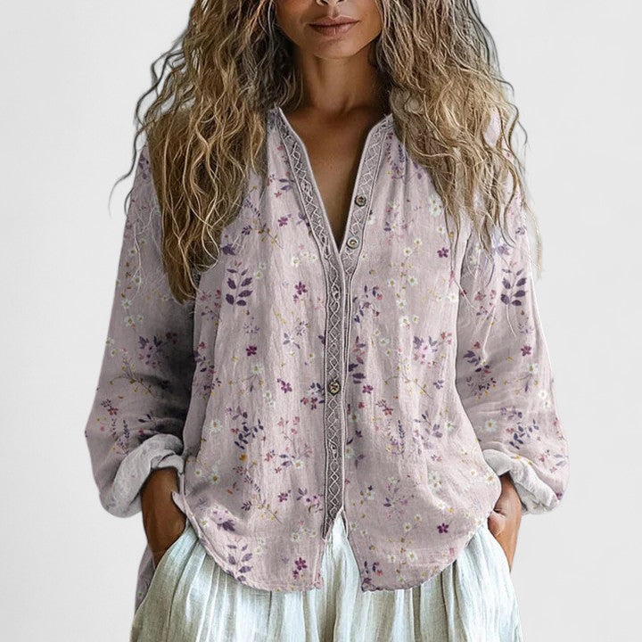 Mira | Elegante, Bequeme Damenbluse – Vielseitige Weiße Bluse für jeden Anlass 1