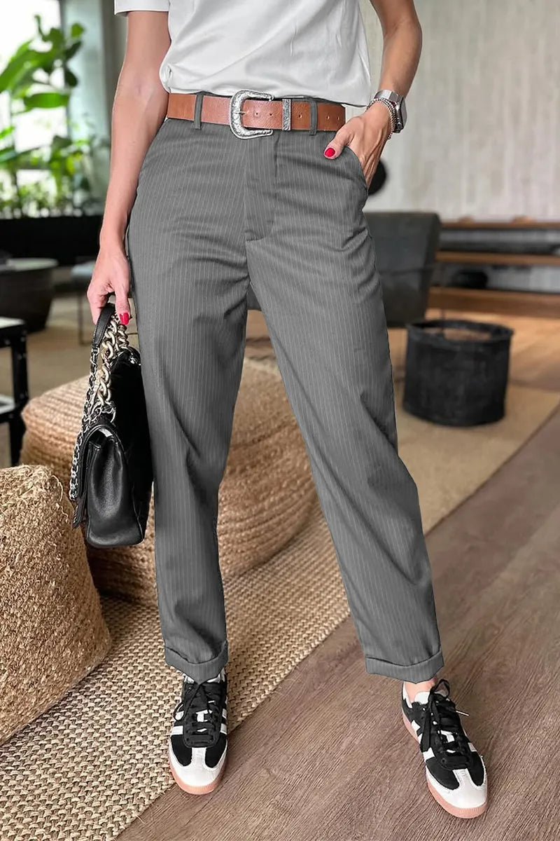 Mira | Elegante, Figurschmeichelnde Damenhose aus Hochwertigem Stoff 3